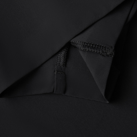 LI-NING李宁2025男子短袖T恤针织无领短TATSV383-1