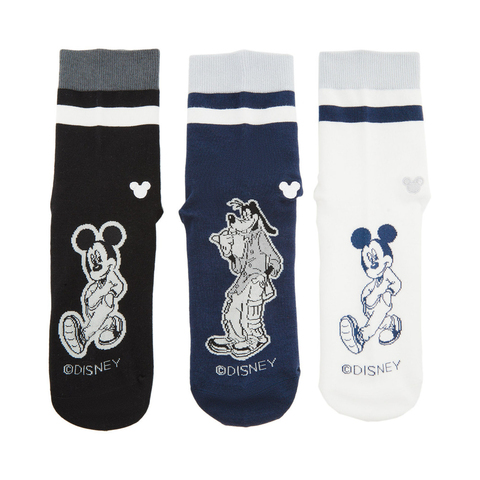 LI-NING李宁2025中性中袜三双装中袜AWTV129-1