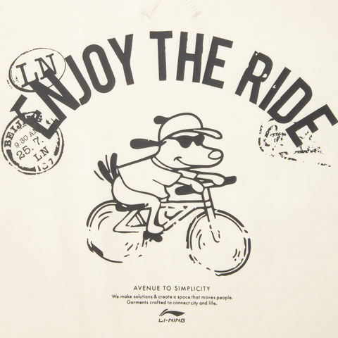 LI-NING李宁2025男子短袖T恤针织无领短TATSV377-5