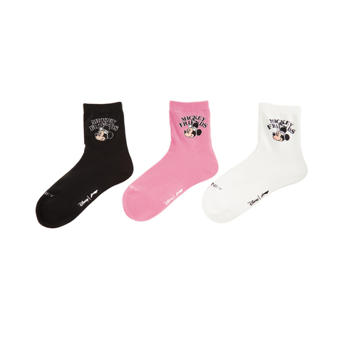 LI-NING李宁2025中性中袜三双装中袜AWTV131-1