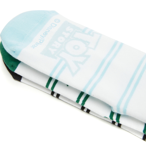 LI-NING李宁2025中性短袜三双装短袜AWTV167-1