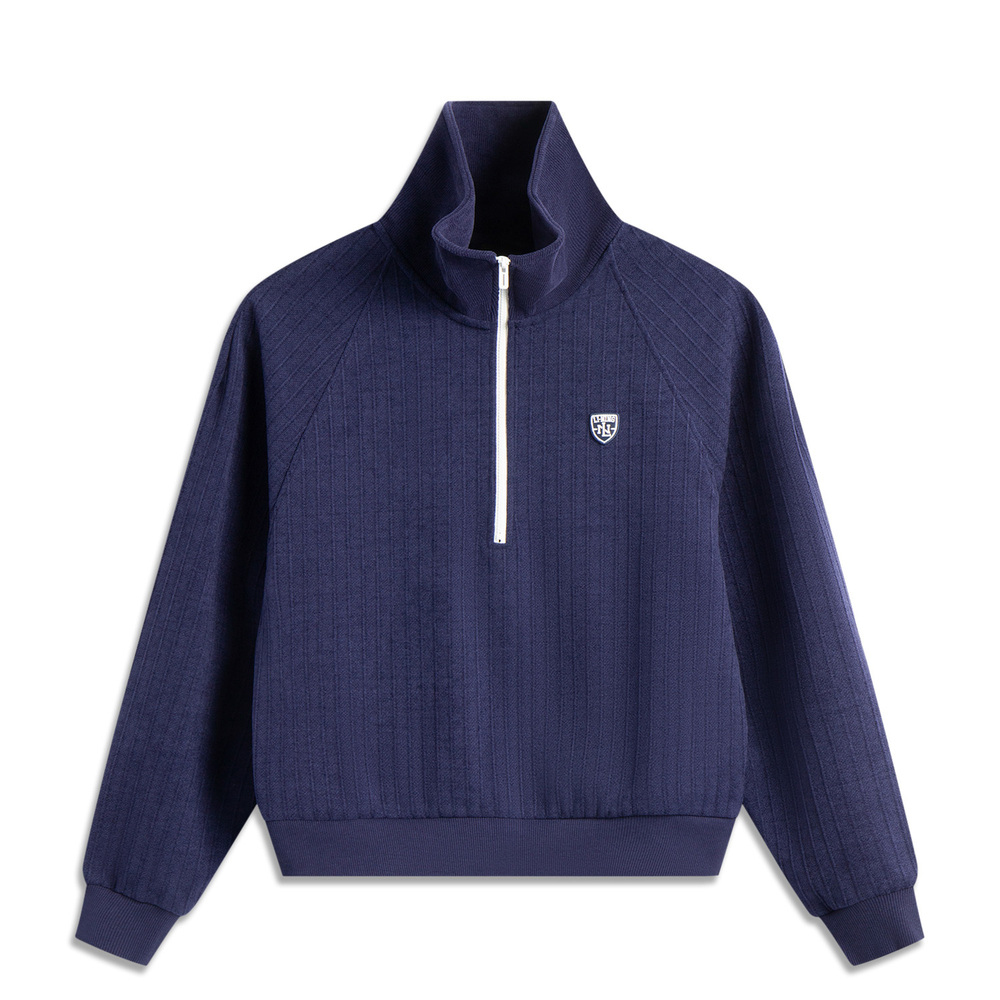 LI-NING李宁2025女子套头无帽卫衣针织无帽卫衣AWDV138-1