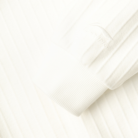 LI-NING李宁2025女子套头无帽卫衣针织无帽卫衣AWDV138-2