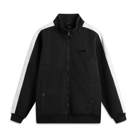 LI-NING李宁2025男子针织休闲服针织无帽外套AFDV525-1