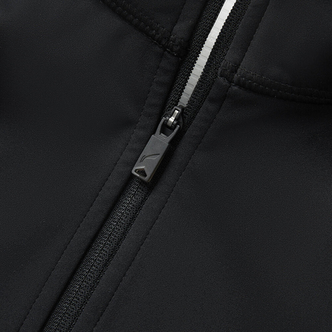 LI-NING李宁2025男子长袖T恤针织无领长TATLV063-1