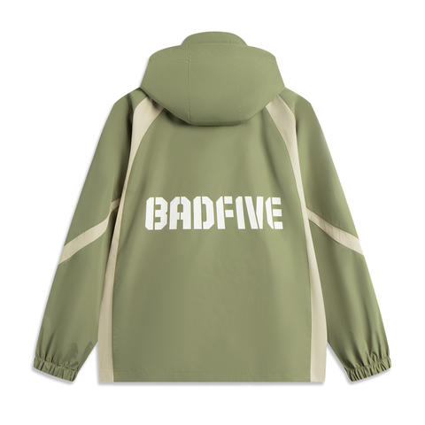 LI-NING李宁2025男子运动风衣梭织连帽外套AFDV013-6