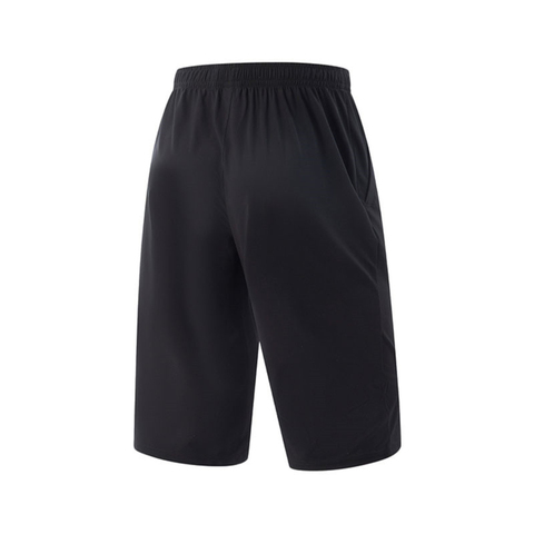 LI-NING李宁2025男子针织运动七分裤针织长裤AKYV075-2