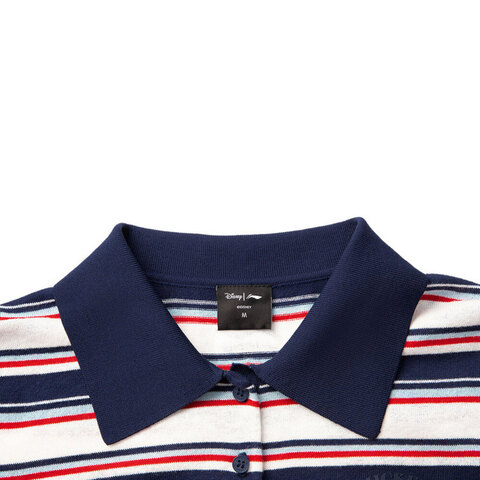 LI-NING李宁2025女子短袖编织衫针织无领短TAMBV364-3