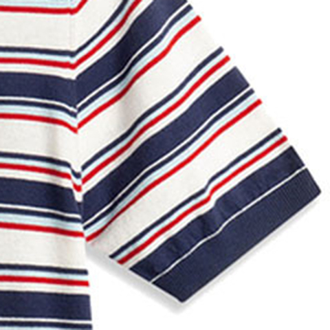 LI-NING李宁2025女子短袖编织衫针织无领短TAMBV364-3