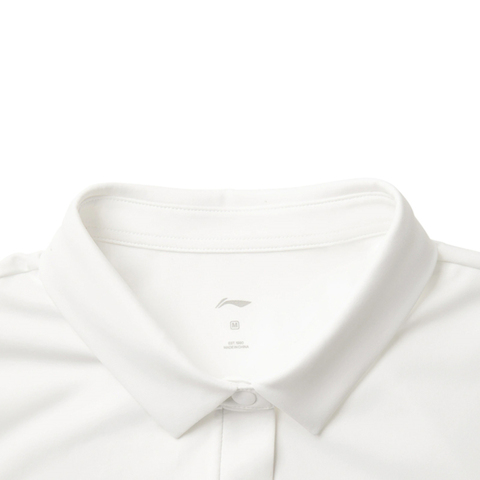 LI-NING李宁2025女子短袖POLO梭织有领短TAPLV294-5