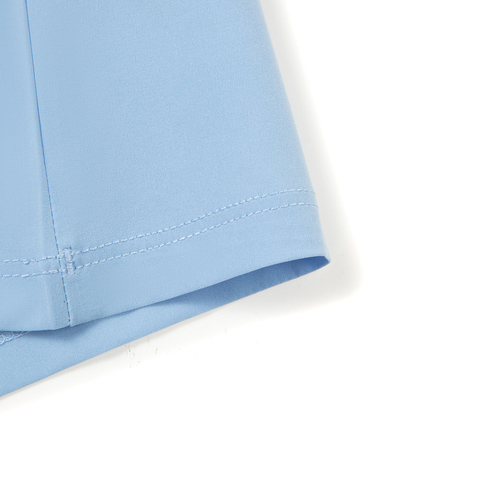 LI-NING李宁2025女子短袖T恤针织无领短TATSV408-4