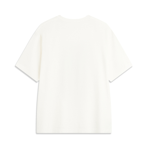 LI-NING李宁2025男子短袖文化衫针织无领短TAHSV221-6