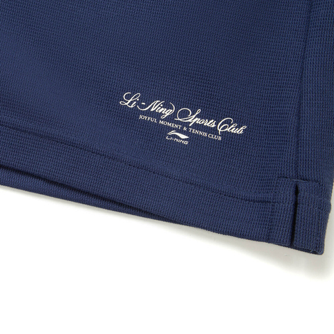 LI-NING李宁2025女子短卫裤针织短裤AKSV452-3