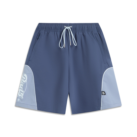 LI-NING李宁2025男子运动短裤梭织短裤AKSV199-3