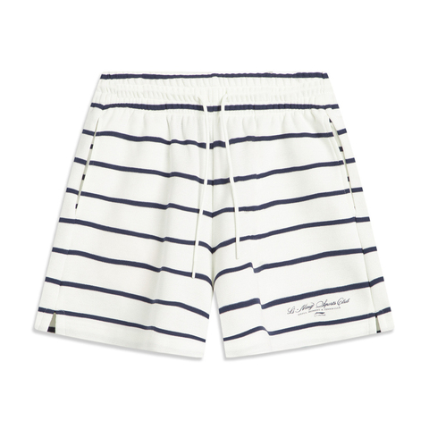 LI-NING李宁2025女子短卫裤针织短裤AKSV452-1