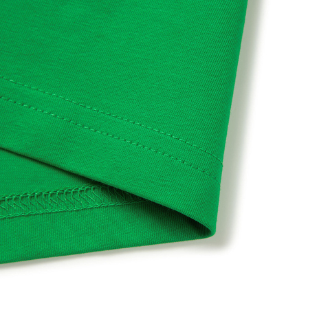 LI-NING李宁2025中性短袖文化衫针织无领短TAHSVE83-6