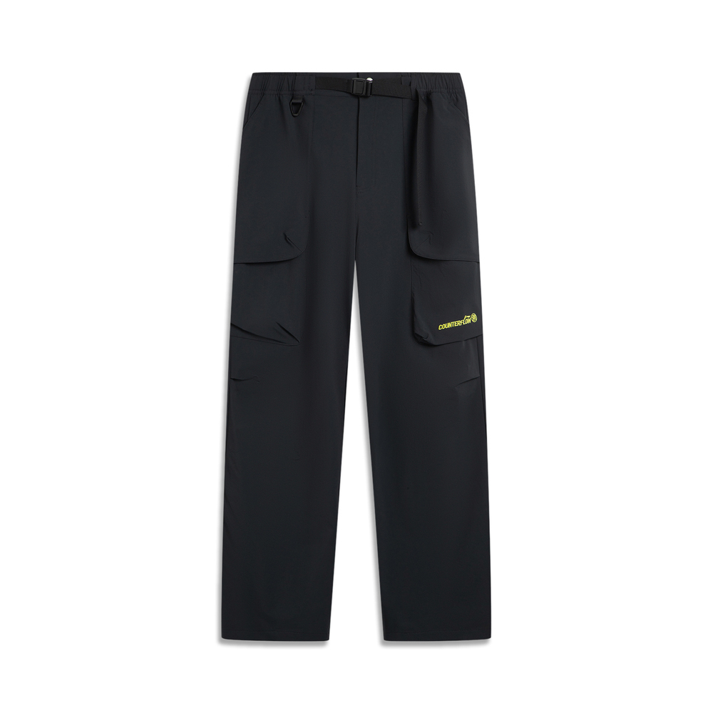 LI-NING李宁2025男子软壳长裤梭织长裤AYKV757-1