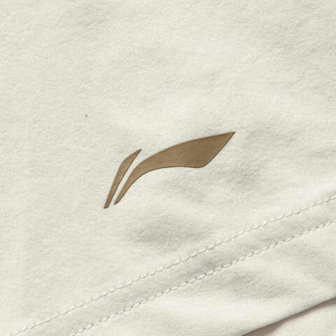 LI-NING李宁2025男子短袖T恤针织无领短TATSV637-2