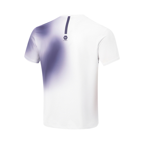 LI-NING李宁2025男子短袖T恤针织无领短TATSV695-3