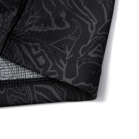 LI-NING李宁2025男子短袖T恤针织无领短TATSV373-1