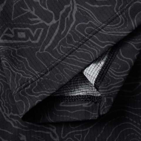 LI-NING李宁2025男子短袖T恤针织无领短TATSV373-1