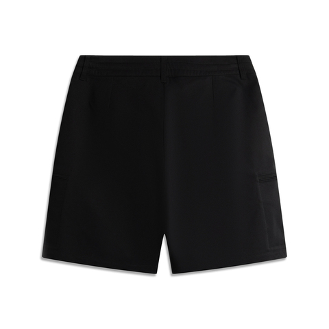 LI-NING李宁2025男子休闲短裤梭织短裤AKSV461-4