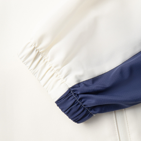 LI-NING李宁2025女子运动风衣梭织连帽外套AFDV694-7