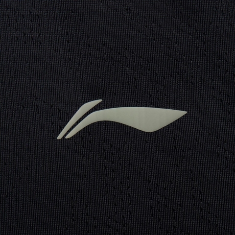 LI-NING李宁2025男子短袖T恤针织无领短TATSV369-1