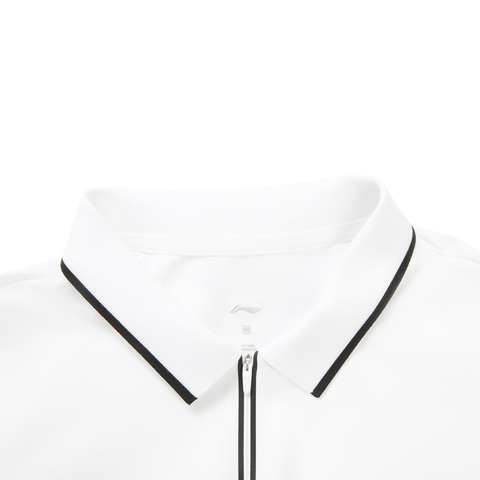 LI-NING李宁2025女子短袖POLO梭织有领短TAPLV296-5