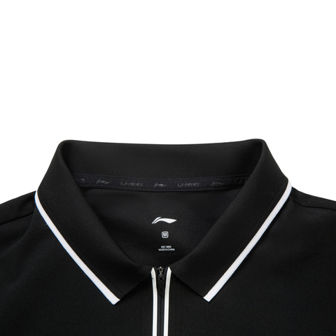 LI-NING李宁2025女子短袖POLO梭织有领短TAPLV296-1