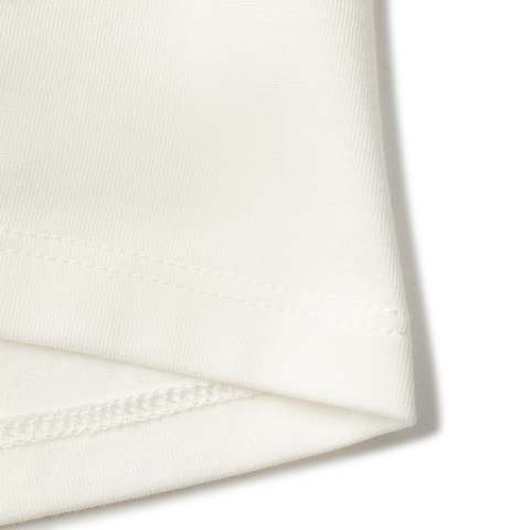 LI-NING李宁2025女子短袖文化衫针织无领短TAHSV470-1