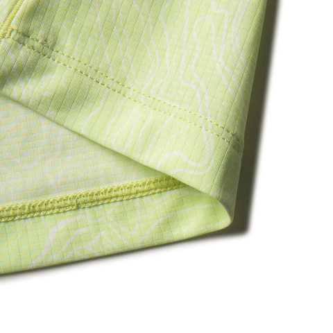 LI-NING李宁2025女子短袖T恤针织无领短TATSV372-5