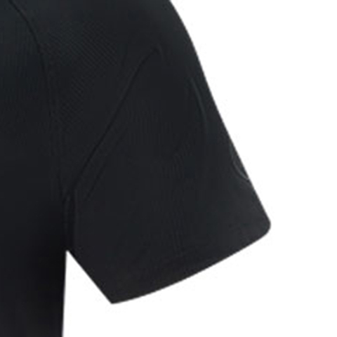 LI-NING李宁2025男子短袖T恤针织无领短TATSV057-1