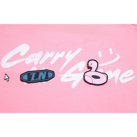 LI-NING李宁2025中性短袖文化衫针织无领短TAHSV379-2