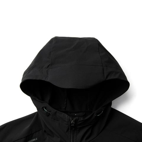 LI-NING李宁2025男子运动风衣梭织连帽外套AFDV675-6