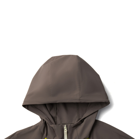 LI-NING李宁2025女子运动风衣梭织连帽外套AFDV682-5