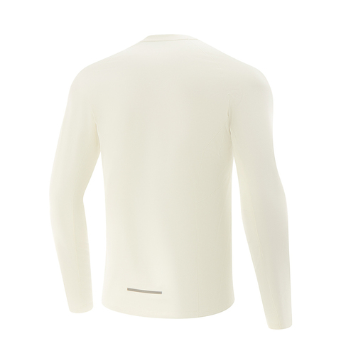 LI-NING李宁2025男子长袖T恤针织无领长TATLV127-11