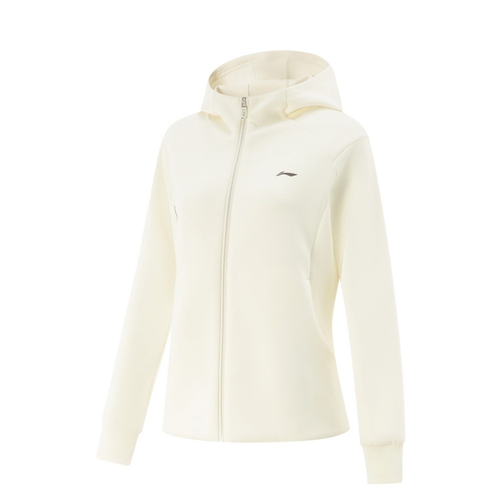 LI-NING李宁2025女子针织连帽外套针织连帽外套AFDVC10-2