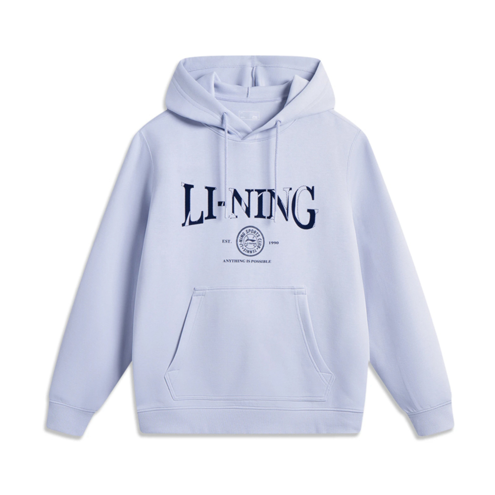 LI-NING李宁2025男子套头连帽卫衣针织连帽卫衣AWDV563-3
