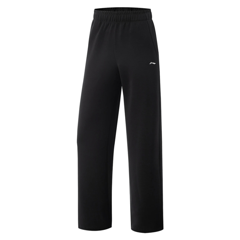 LI-NING李宁2025女子卫裤针织长裤AKLV336-4