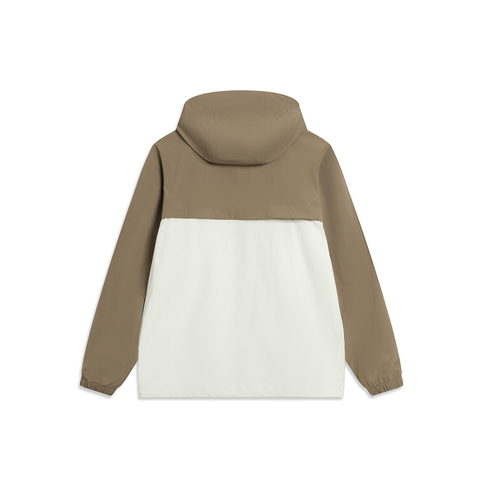 LI-NING李宁2025中性运动风衣梭织连帽外套AFDVF47-4