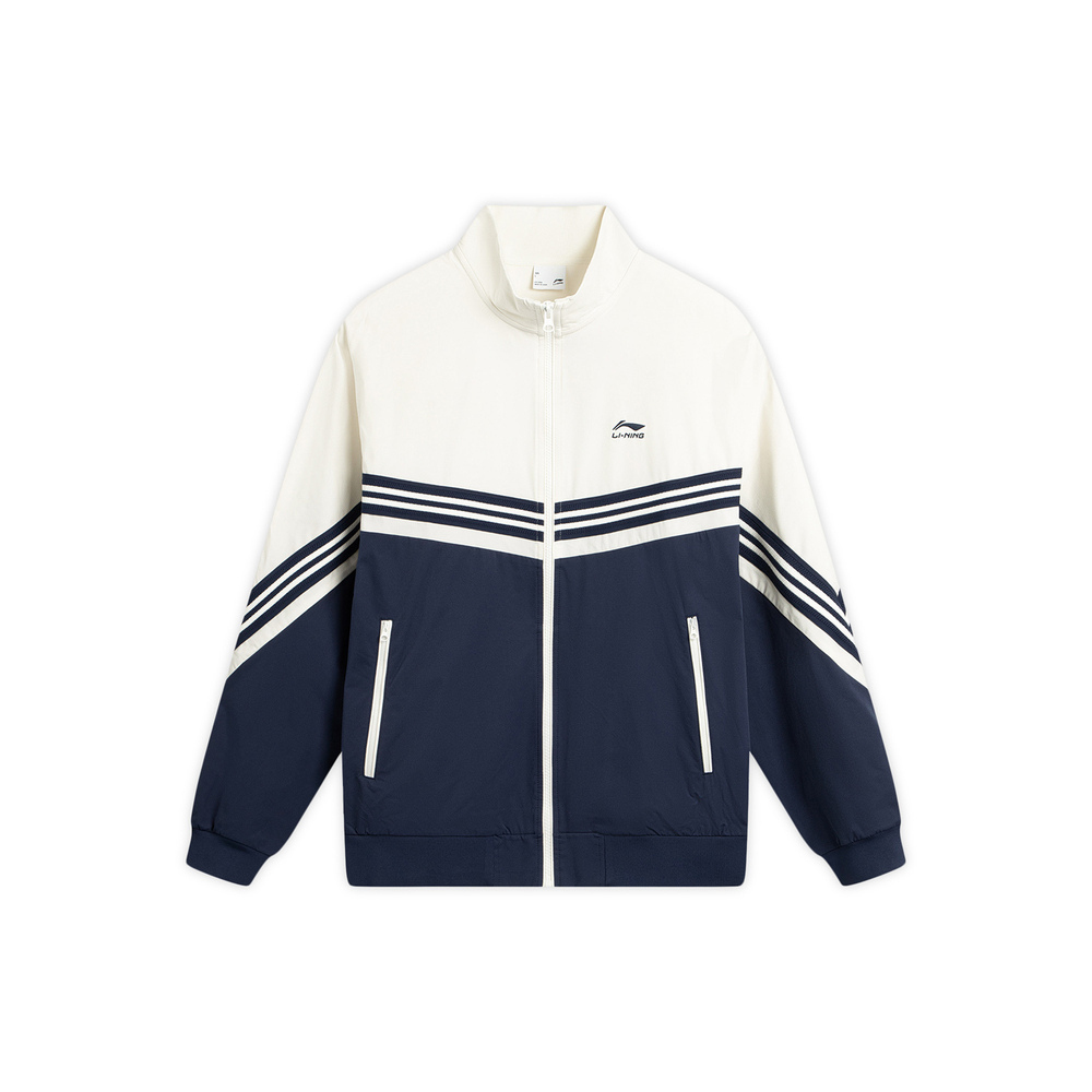 LI-NING李宁2025男子运动夹克梭织连帽外套AJDV201-1