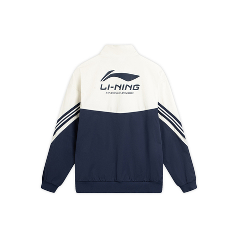 LI-NING李宁2025男子运动夹克梭织连帽外套AJDV201-1
