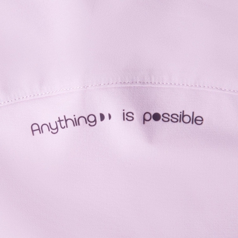 LI-NING李宁2025女子短袖T恤针织无领短TATSV136-3