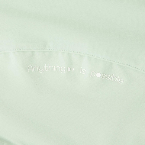 LI-NING李宁2025女子短袖T恤针织无领短TATSV136-2