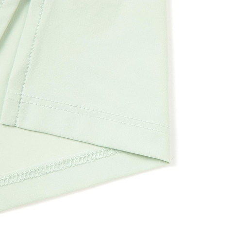 LI-NING李宁2025女子短袖T恤针织无领短TATSV136-2