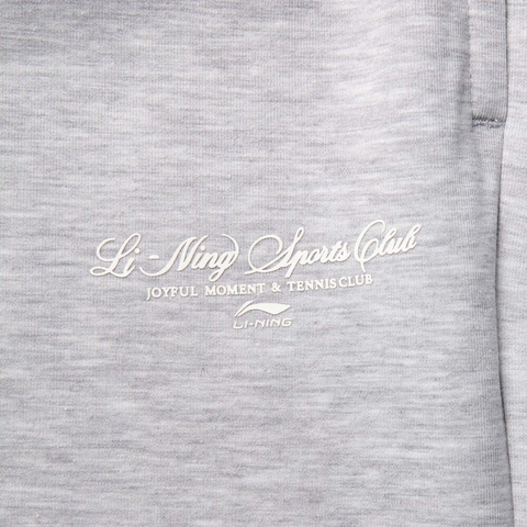 LI-NING李宁2025女子卫裤针织长裤AKLVA34-2