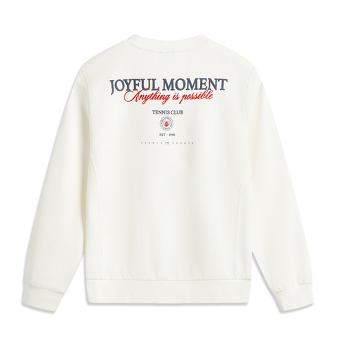 LI-NING李宁2025女子套头无帽卫衣针织无帽卫衣AWDV536-1