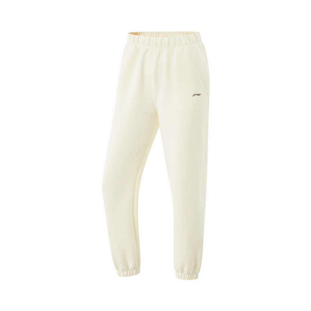 LI-NING李宁2025女子卫裤针织长裤AKLV334-1