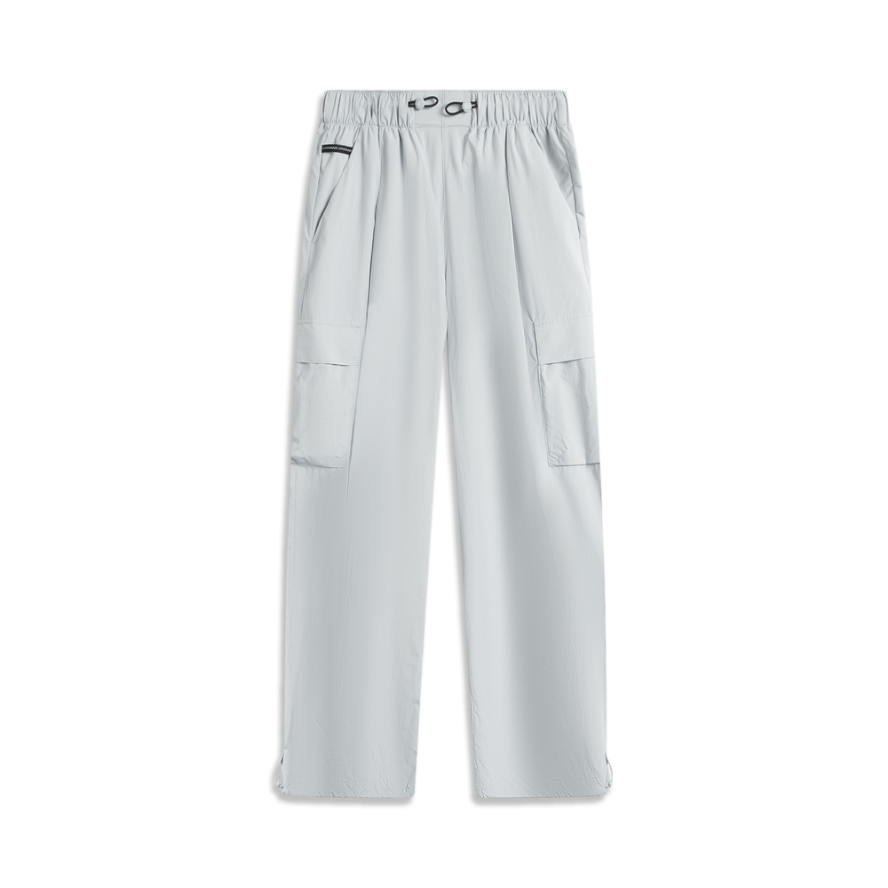 LI-NING李宁2025女子运动长裤梭织长裤AYKV540-1